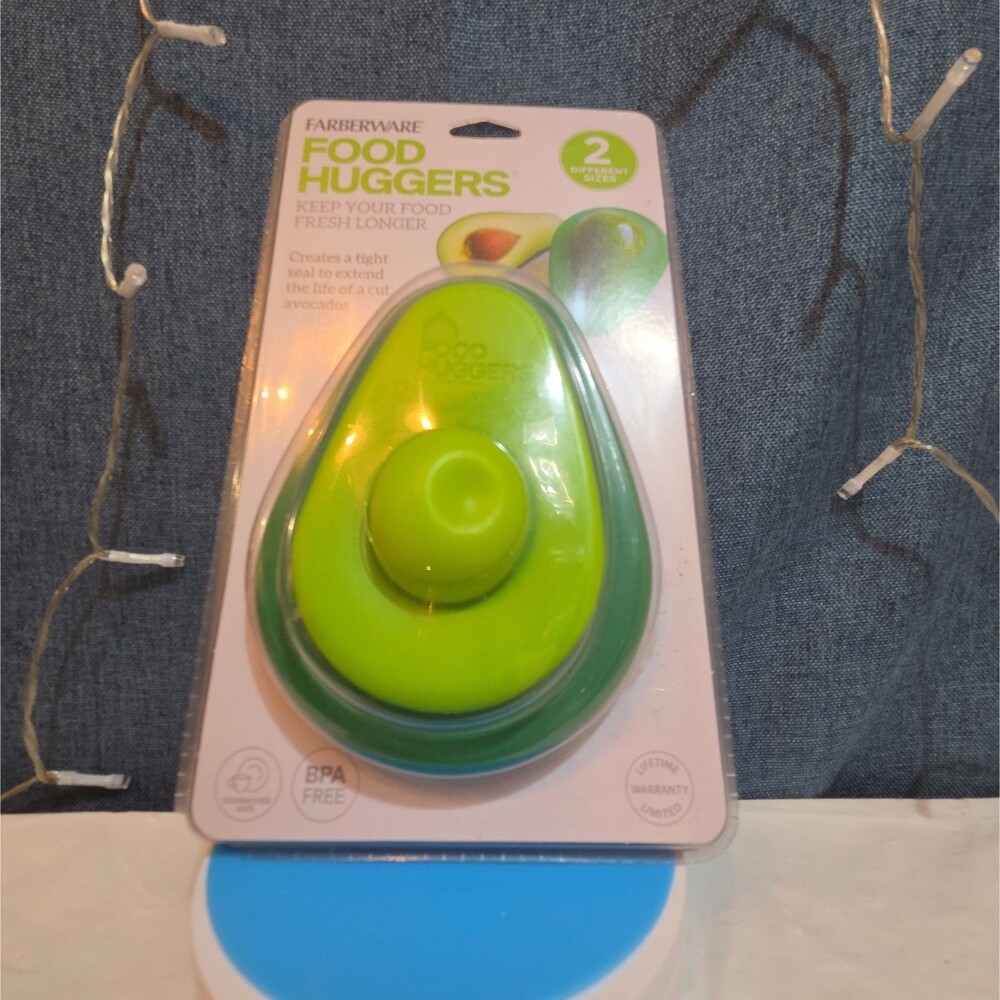 Farberware Food Huggers Silicone Avocado Saver 2-Pack BPA-Free - Picture 5 of 16